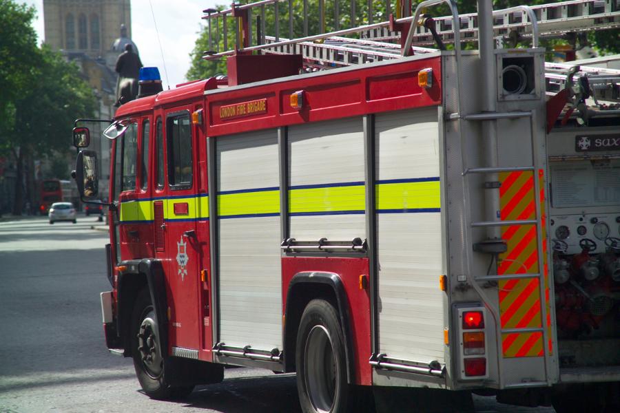 london fire engine
