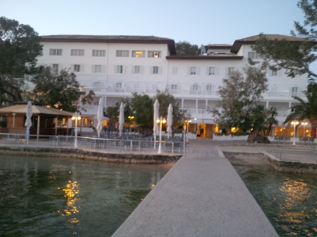Hotel Illa D'Or, Puerto Pollensa Majorca. from the jetty.Picture by me