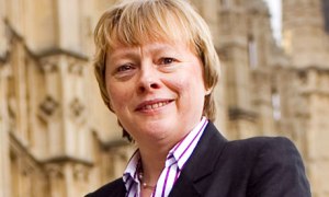 Angela Eagle Benefiting  from Yvette Cooper's pro women campaign.. Pic credit: The Guardian