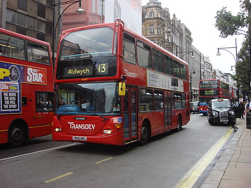 The Number 13 bus - not to be used by Boris for a dirty tricks! Pictire Credit: Commons