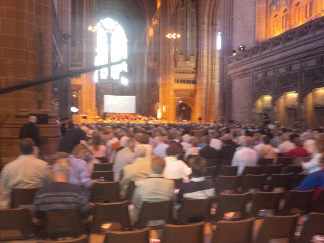 Concert at Liverpool Cathedral