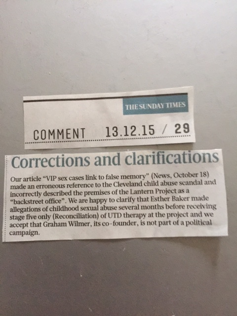 sunday times correction