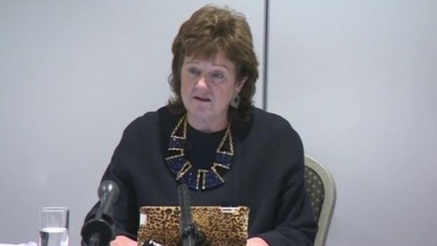 Alexis Jay at the Rotherham inquiry Pic credit BBC