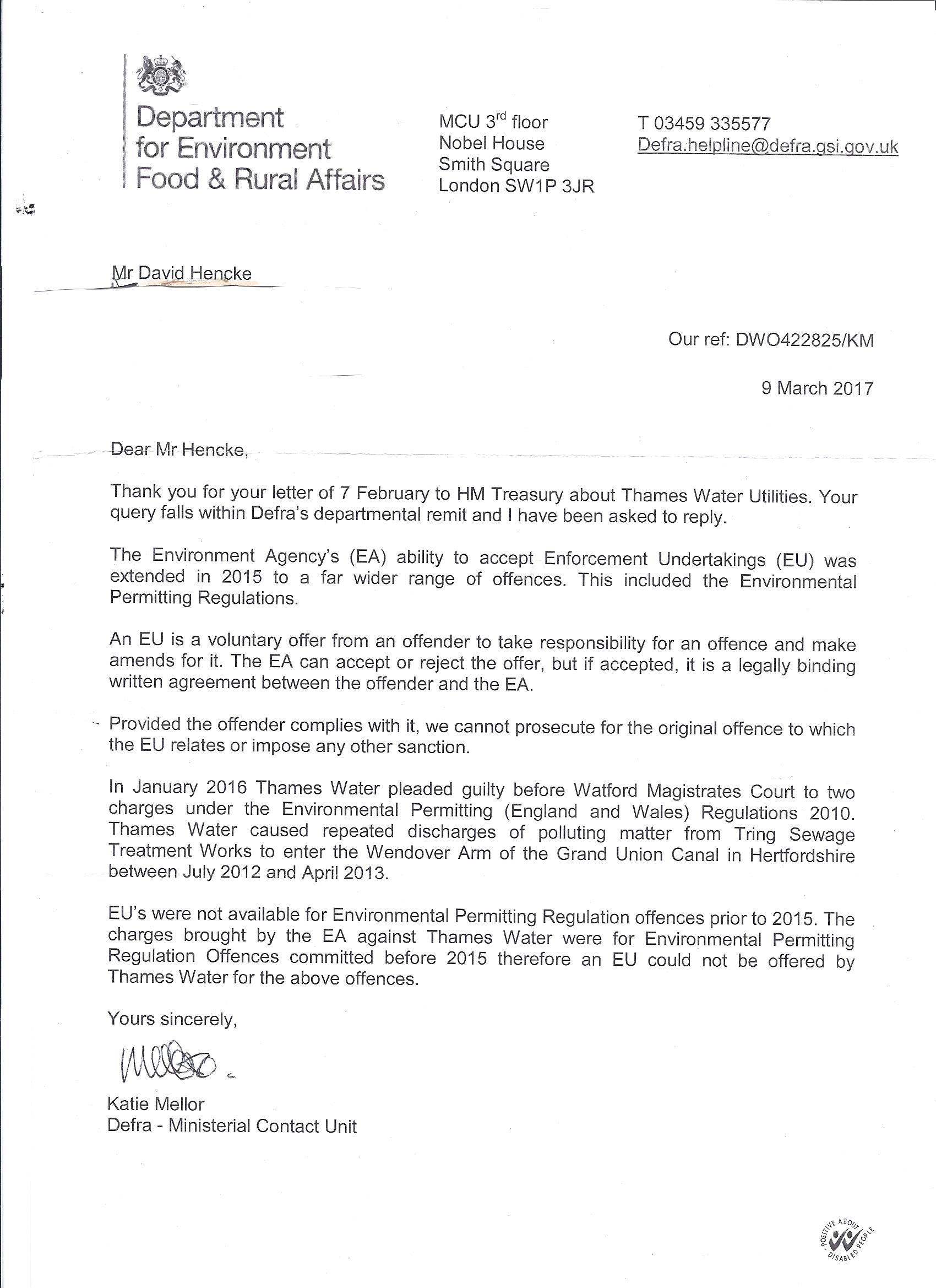 david gauke letter