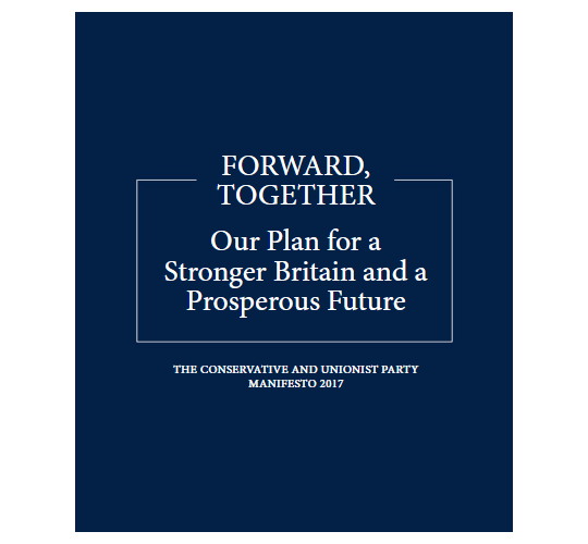 Tory manifesto
