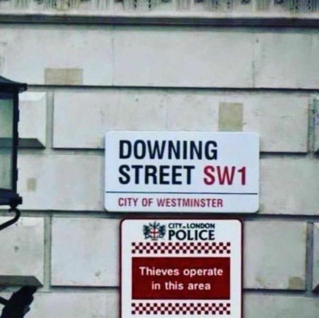 Downing Street thieves